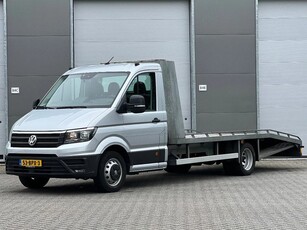 Volkswagen Crafter Oprijwagen dubbel lucht DSG luchtvering 5500kg GVW C1 be