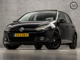 Volkswagen Golf 1.2 TSI Black Edition (SCHUIFDAK, NAVIGATIE, STOELVERWARMING, LM VELGEN, SPORTSTOELEN, CRUISE CONTROL, BLUETOOTH, NIEUWE APK, NIEUWSTAAT)