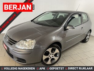 Volkswagen Golf 1.6 FSI Optive AIRCO ELEK RAMEN CENT VERG VELGEN 3DRS NWE APK INRUIL MOG KEURIGE AUTO