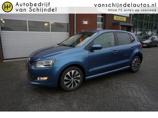 Volkswagen Polo 1.4 TDI BLUEMOTION COMFORTLINE LUXE 5DRS ORIGINEEL NEDERLANDS NAVIGATIE AIRCO CRUISECONTROL PARKEERSENSOREN V+A BLUETOOTH PRIVACYGLAS 15INCH LMV 4X ELECTR.RAMEN/SPIEGELS