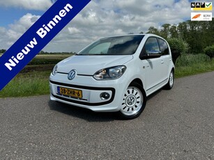 Volkswagen Up! 1.0 White up! BlueMotion / Leuke 5-deurs / Airco / Navigatie / CC / Half Leder / Goed Onderhoud /