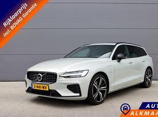 Volvo V60 2.0 T6 Recharge AWD R-Design | PHEV | Panoramadak | Adaptieve cruise | 360°cam | Trekhaak | Rijklaarprijs - incl.garantie