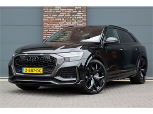 Audi Q8 4.0 TFSI RSQ8 Quattro Aut8 | 600pk | Audi Garantie | Keramisch | Carbon | B&O | Adaptive Cruise Control | Trekhaak | Panoramadak | Verwarmd Stuurwiel | Massage | Memory | Standkachel | Ventilatie | HUD |