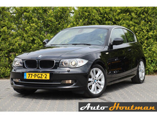 BMW 1-serie 120i 170 pk Luxury Line Ecc|Leder|Cruise|Nav|Lmv|1e eigenaar|Dealer onderhouden