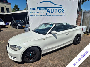 BMW 1 Serie Cabrio 118i High Executive Leer Airco