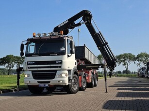 DAF CF 85.460 8x4 hiab 200c e5