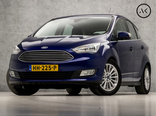 Ford C-MAX 1.0 Titanium Sport (NAVIGATIE, CLIMATE, VOORRUITVERWARMING, TREKHAAK, LM VELGEN, PARKEERSENSOR, NIEUWE APK, NIEUWSTAAT)