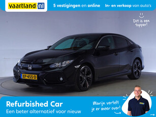 Honda Civic 1.0 i-VTEC Premium Aut [ Nav Camera Stoelverwarming ]