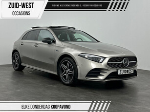 Mercedes-Benz A-klasse 250 e AMG Line Pano ACC 360 Leder