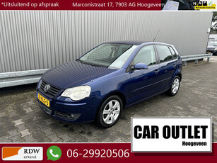 Volkswagen Polo 1.4-16V Edition 5-Drs, Leer, Multimedia, LM, Trekh, – Inruil Mogelijk –