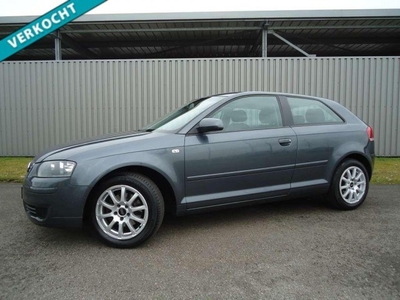 Audi A3 2.0 FSI Attraction 2004 Grijs Clima Leder Cruise