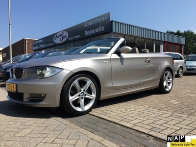 BMW 1 Serie Cabrio 118i High Executive Aut.Navi,18'',Leder.!