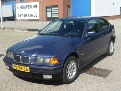 BMW 3-compact 316 compact,bj.97,blauw,airco,APK 12/2014 en