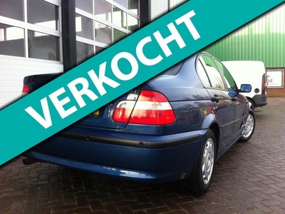 BMW 3-serie 316i Executive BJ2002 VERKOCHT !