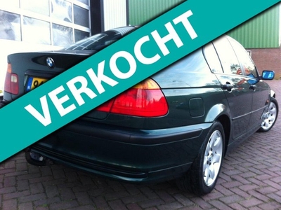 BMW 3-serie 318i Executive E46 CRUISECNTRL ECC LEDER AIRCO