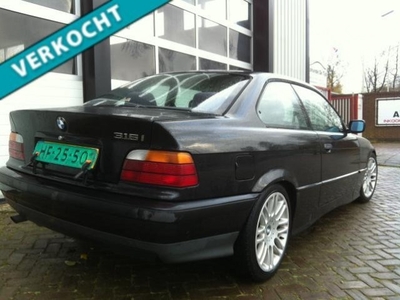 BMW 3-serie Coupé 316i bj1995 verkocht verkocht