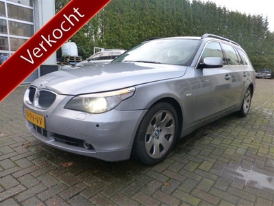 BMW 5 Serie 525D EXECUTIVE zijschade!!! (bj 2005)