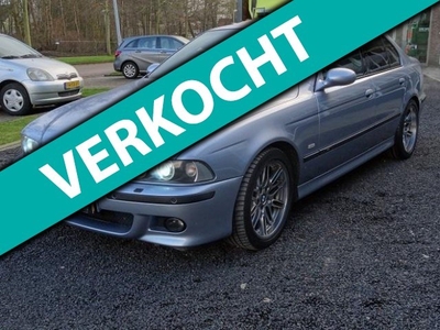 BMW 5-serie e39 M5 2002!!! Prijsverlaagd WEG IS WEG!!!