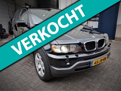 BMW X5 3.0i Executive/ Nap/ boekjes compleet