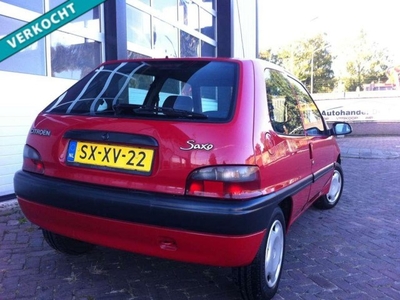 Citroen Saxo 1.1i bj1998 verkocht verkocht