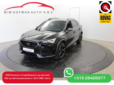 CUPRA FORMENTOR 245 Pk VZ Black Ed Perf Camera Sfeer verlichting 19” Sportstoelen Virtual Keyless