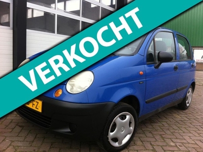 Daewoo Matiz 0.8 Pure BJ2002 Nieuwe Apk, Nieuwe Model, NAP!