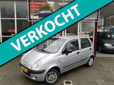 Daewoo Matiz 0.8 Style 2002 Airco/Elek Pakket/LMV/VERKOCHT!