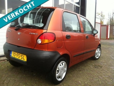 Daewoo Matiz 0.8i S bj2000 verkocht verkocht