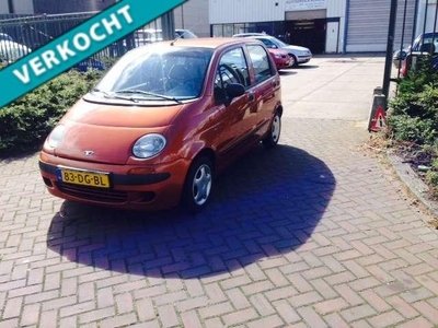 Daewoo Matiz 0.8i SE (VERKOCHT)iiiiiiiiiiiiiiiiiiiiiiiiiiii