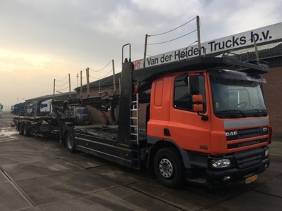 DAF CF 75.360 AUTO-TRANSPORTER / MANUEL / WEBASTO