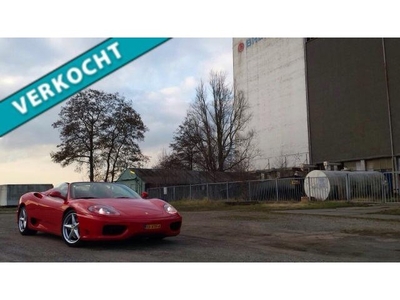 Ferrari 360 3.6 V8 Spyder Rosso Corsa Red!