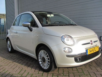 Fiat 500 1.2 Lounge Exclusive Automaat/ Navi/ Leder Zeer