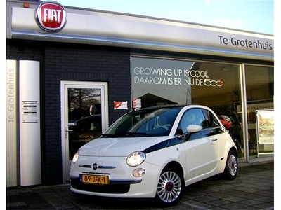 Fiat 500 1.2 LOUNGE WIT EN ZEER MOOI !! (bj 2009)