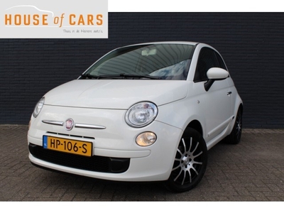 Fiat 500 1.2 SPORT Half lederen sportstoelen! Nieuwstaat!