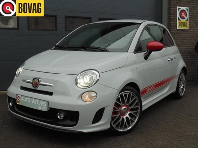 Fiat 500 1.4-16V Abarth / Leer / Grigio / 52.060 km / 1e