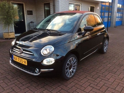 Fiat 500 C 1.2 Lounge navi boekjes nap elektr cabriokap