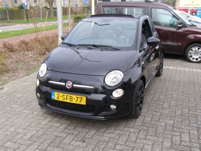 Fiat 500C 0.9 TwinAir 500S Cabrio, cruise control, zeer