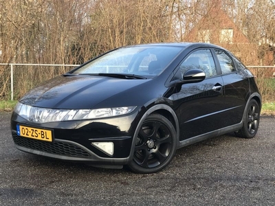 Honda Civic 1.8-16v Sport aut, navi, pdc, 140pk! (2008)