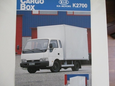 Kia K-serie 2.7 King Cab Aluminium Kia K 2700 nu met