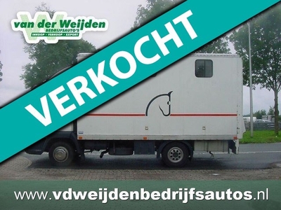 MAN 8.153 L/(F) L84F 4-Paards Veewagen, APK!