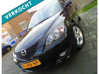 Mazda 3 Sport 1.6 5 Drs Executive Zwart/ AirCo/129.188 KM