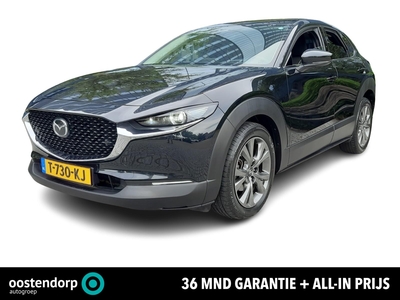 MAZDA CX-30 2.0 SkyActiv-X Comfort Automaat | Rijklaarprijs! | Adaptive CC | Climate Control | Full LED | Elektrische achterklep | Stoel- en Stuurverwarming | H.U.D. | Inclusief 36 mnd Garantie! |