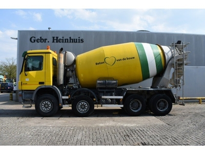 Mercedes-Benz Actros 4141 8x4 10 Kub Mixer ID NR: 226 J.