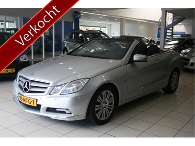 Mercedes-Benz E-Klasse Cabrio 200 CGI ELEGANCE (bj 2010)