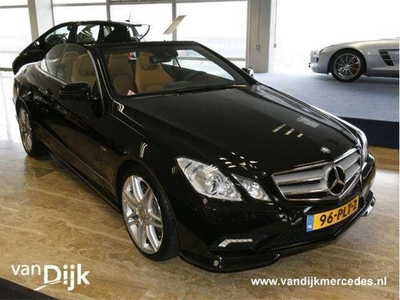 Mercedes-Benz E-Klasse Cabriolet 350 CGI BLUEEFFICIENCY