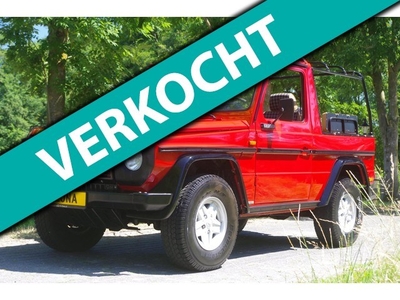 Mercedes-Benz G-klasse BELASTINGVRIJ!!!!! G230 Cabrio Geen