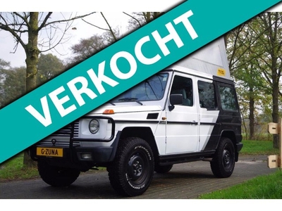 Mercedes-Benz G-klasse GD 300 CAMPER SPECIAL MOBILS