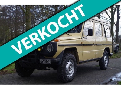 Mercedes-Benz G-klasse GD 300 First Owner, First Paint