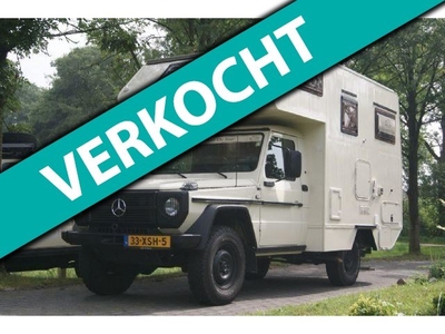 Mercedes-Benz G-klasse GD300 TD Camper Belastingvrij!!