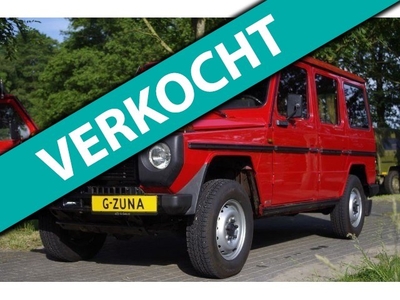 Mercedes-Benz G-klasse GE 280 Longwheelbase very nice with